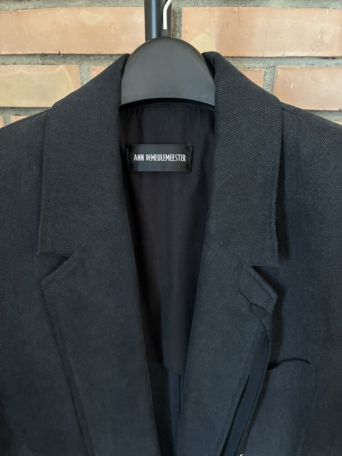 Ann Demeulemeester Ann Demeulemeester Viv Tailored Denim Coat Size M / US 6-8 / IT 42-44 - 3 Thumbnail