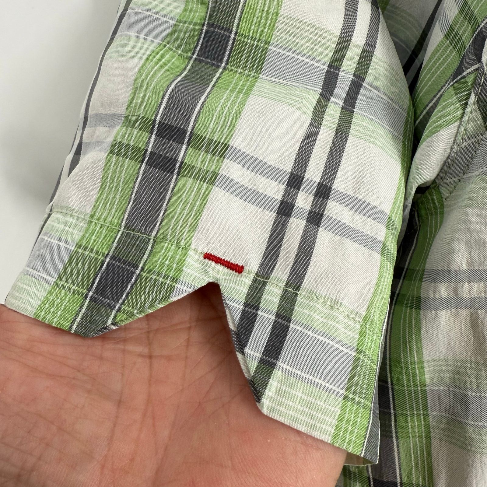 Woolrich Woolen Mills Woolrich Men's Plaid Snap Button Down Casual Dress Shirt XL Size US XL / EU 56 / 4 - 9 Thumbnail