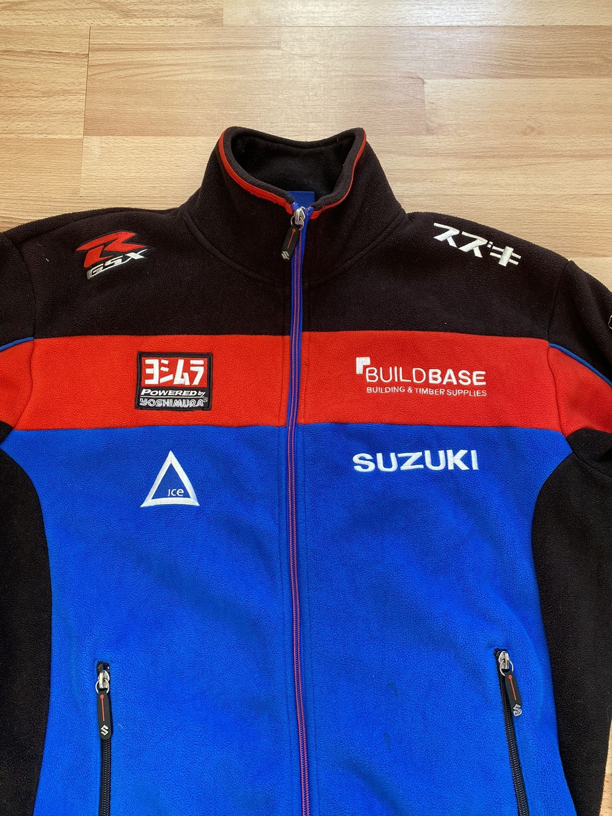 Vintage SUZUKI TEAM GSX R MOTUL RACINGFLEECE JACKET Size US M / EU 48-50 / 2 - 2 Thumbnail