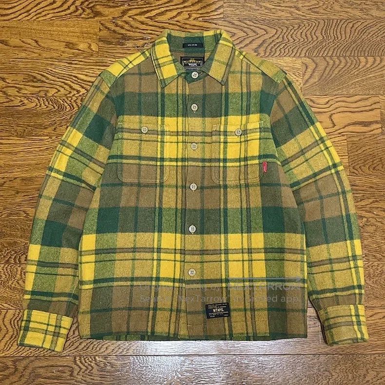Other Wtaps Grain crepe wool long sleeve shirt Size US S / EU 44-46 / 1 - 1 Thumbnail