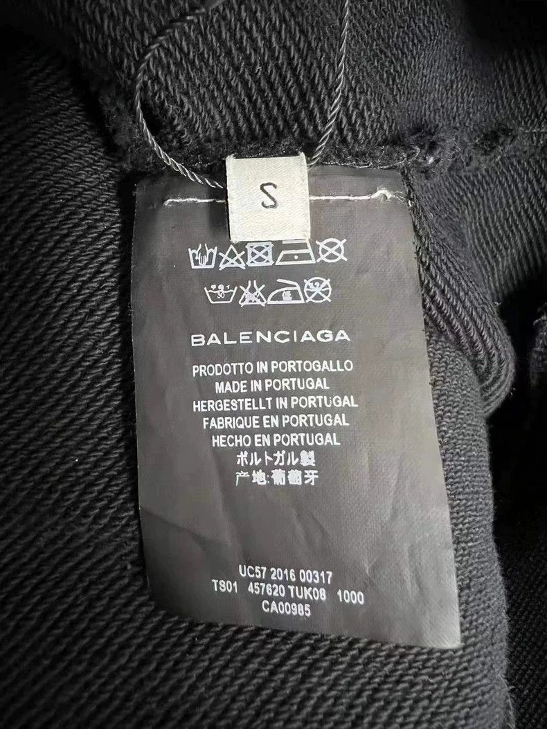 Balenciaga Balenciaga Embroidered Alphabet Hoodie 2503-Nextarrow Size US S / EU 44-46 / 1 - 4 Thumbnail