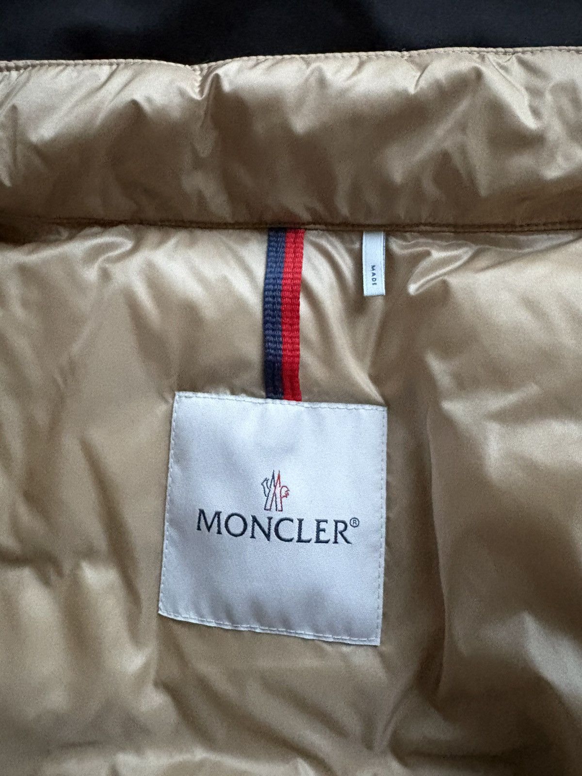 Moncler Moncler Khaki Vest Size L / US 10 / IT 46 - 3 Thumbnail