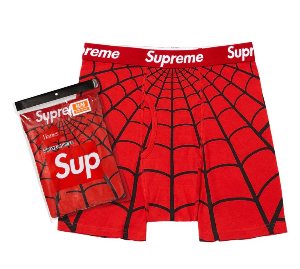 Hanes × Supreme XL 2 pack hanes spiderman boxer briefs ORDER CONFIRMED Size 36 - 1 Preview