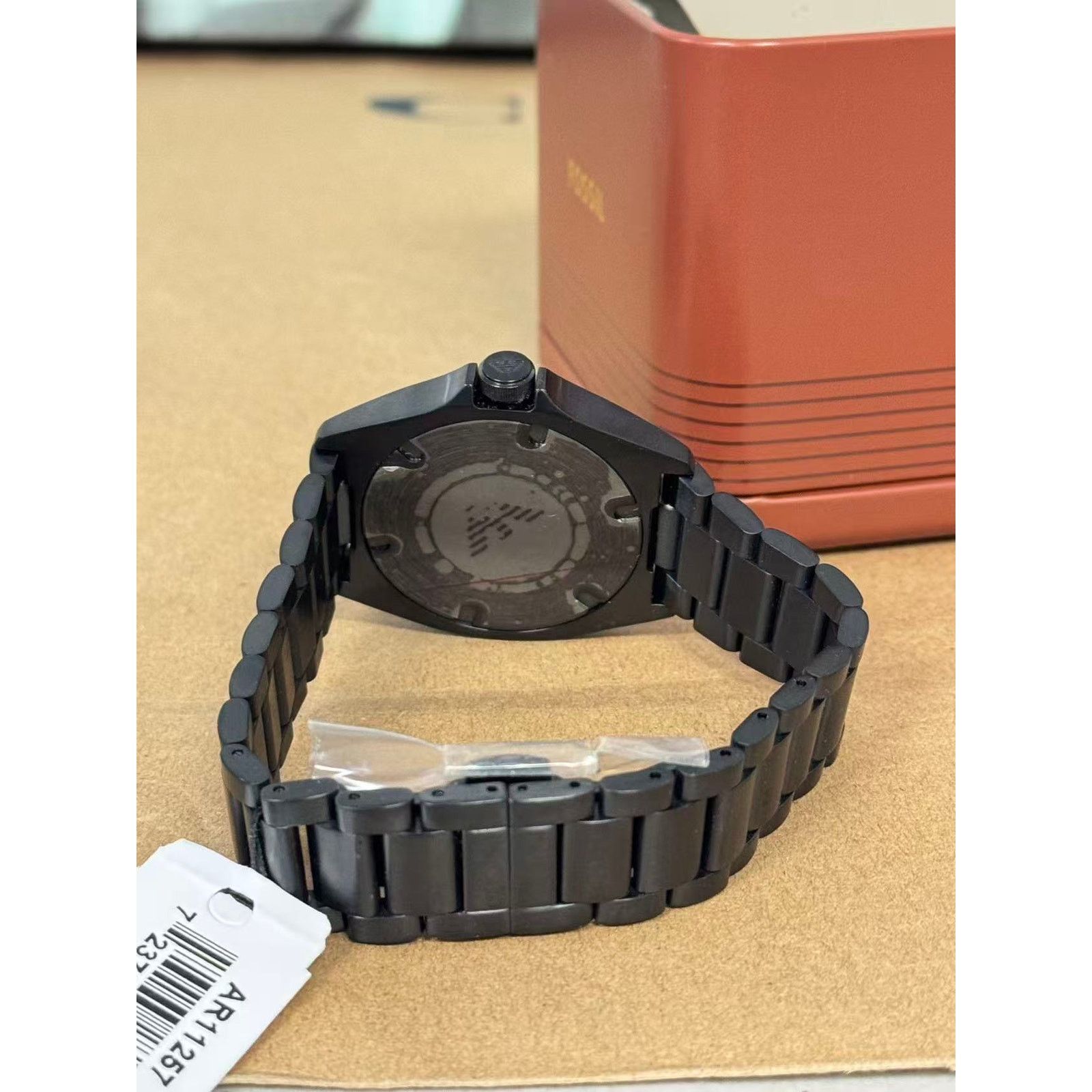 Emporio Armani Emporio Armani Watch Nicola AR11257 Men's Black Size ONE SIZE - 5 Thumbnail