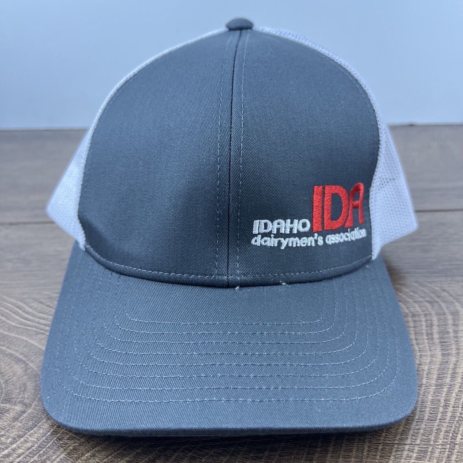 Other Idaho Dairymens Association Hat Gray Cap Adjustable Hat Gray Size ONE SIZE - 4 Thumbnail