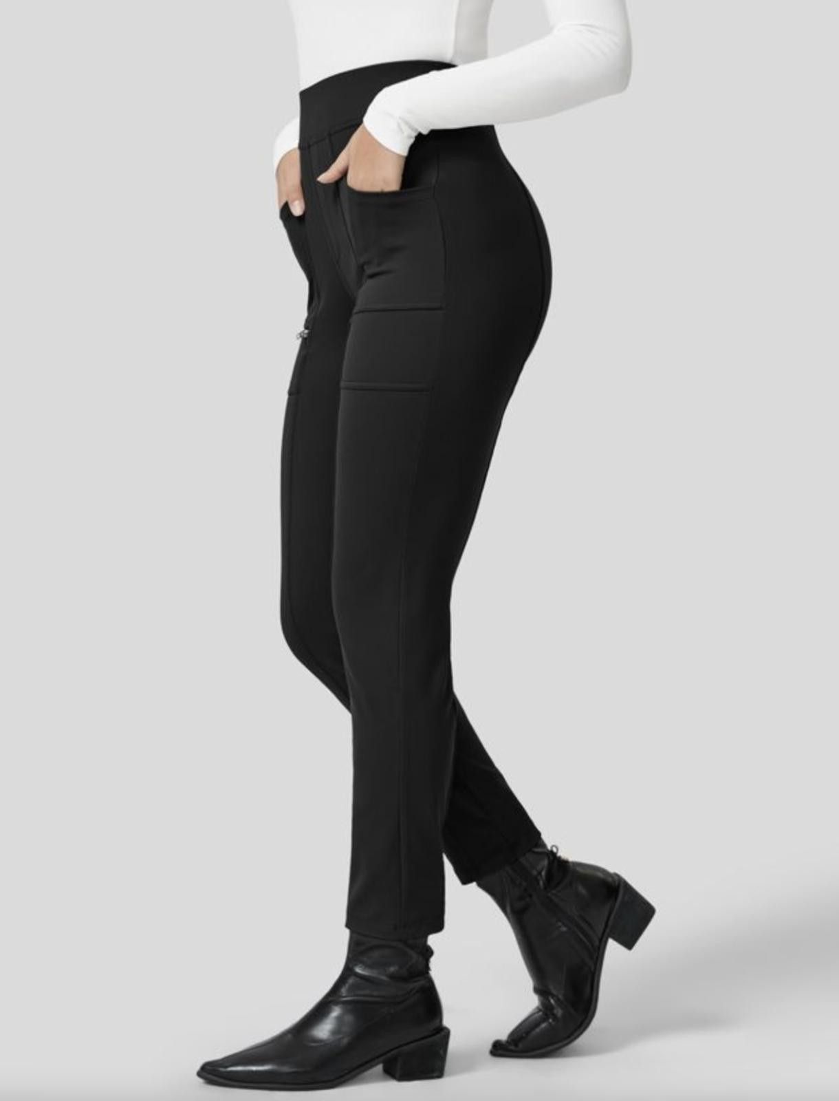 Other HALARA Slim Pants/Leggings in Black (X-SMALL) Size 26" / US 2 / IT 38 - 3 Thumbnail