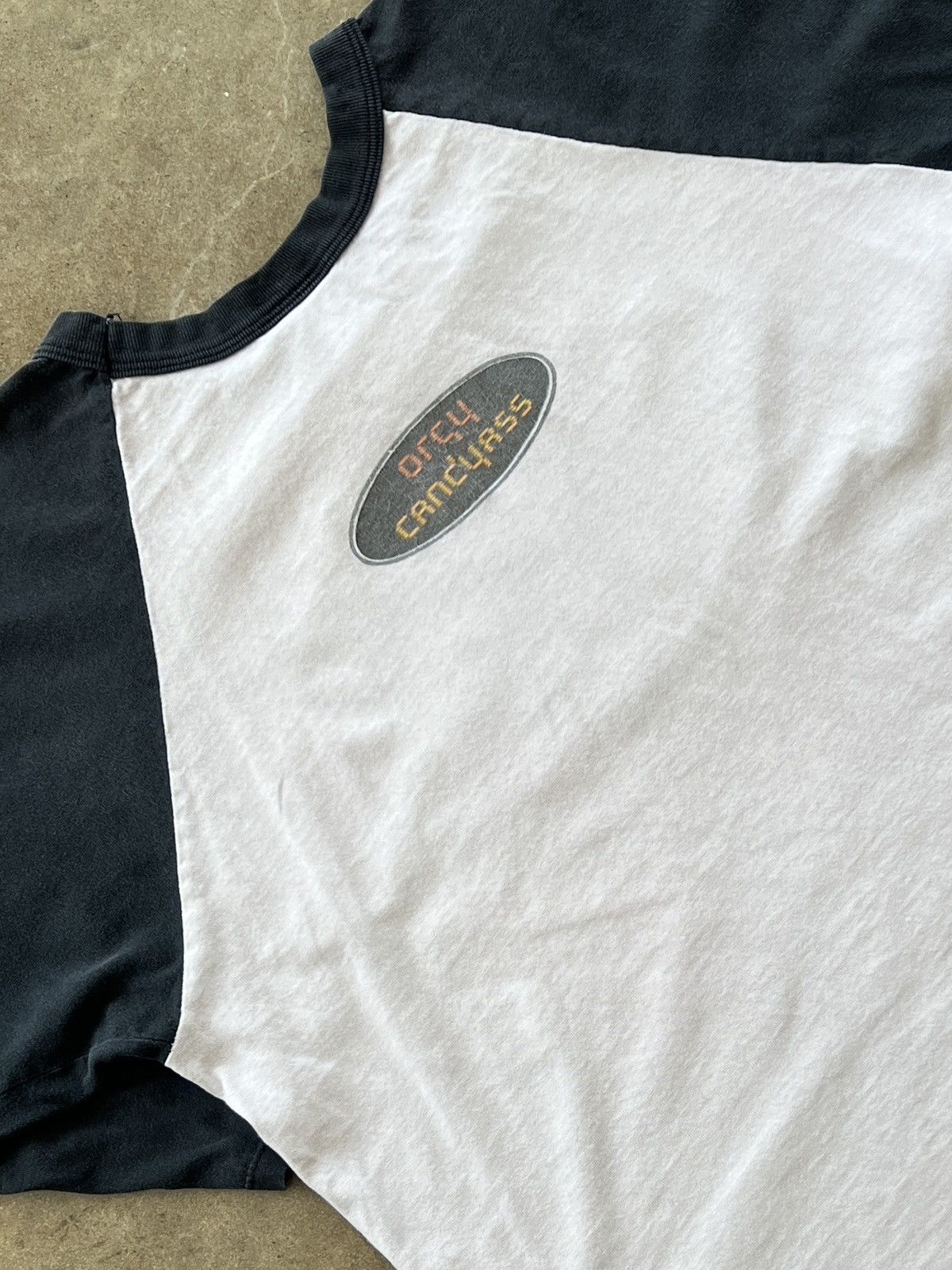 Band Tees Vintage Orgy Candyass Giant Tag band baseball Tee Large Size US L / EU 52-54 / 3 - 7 Thumbnail