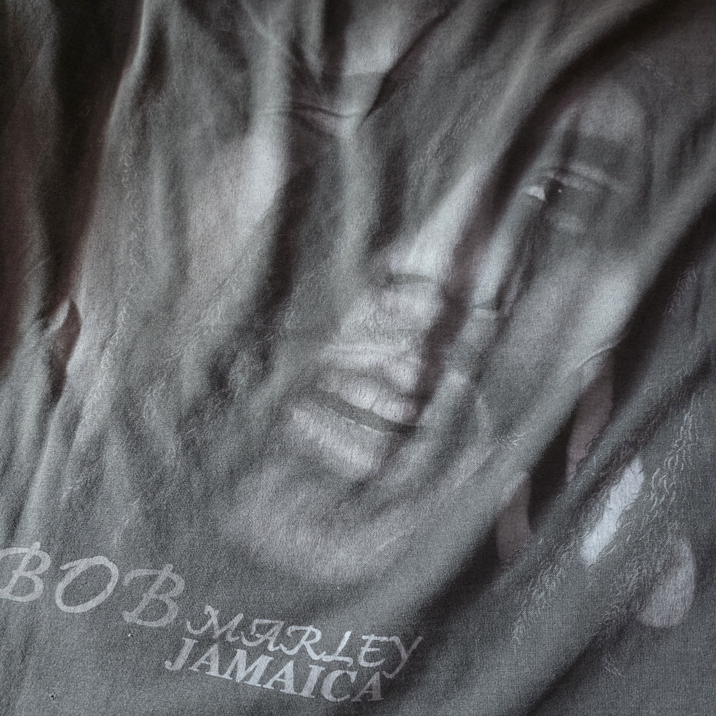 Vintage Faded Bob Marley vintage rap tee Size US XL / EU 56 / 4 - 3 Thumbnail