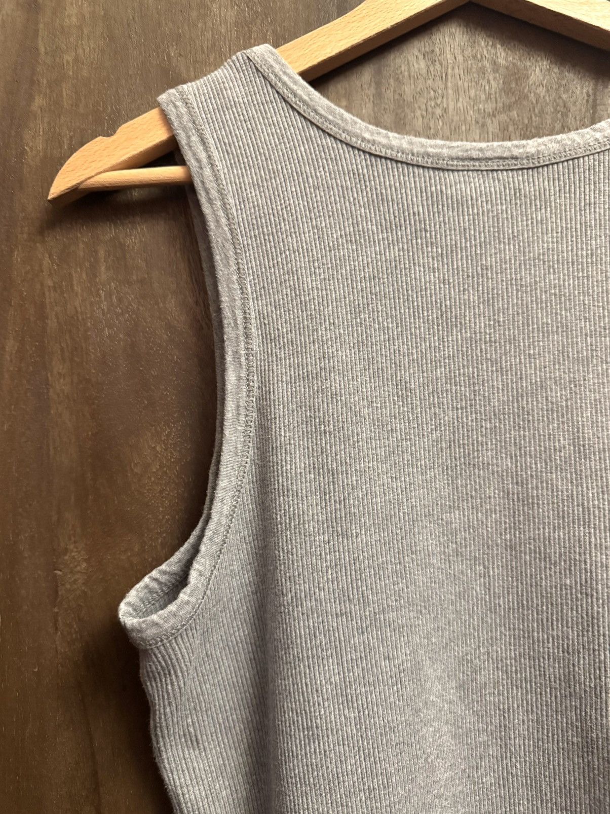 Dries Van Noten dries van noten square neck rib tank top M fitted Size US M / EU 48-50 / 2 - 7 Thumbnail