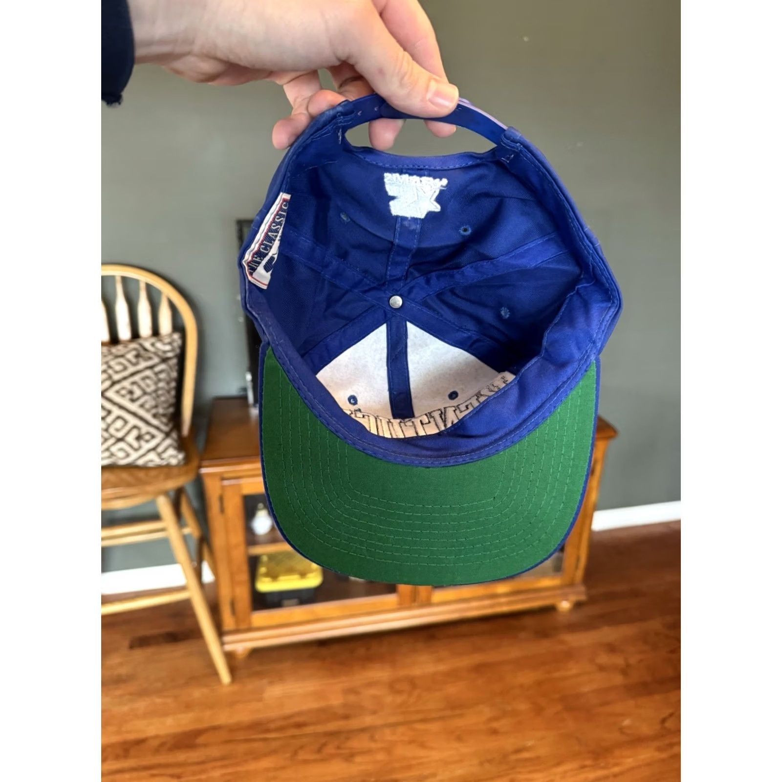 Starter VINTAGE Kentucky Starters Blue Twill Arch SnapBack Hat Cap NCAA Sports Starter Size ONE SIZE - 5 Thumbnail