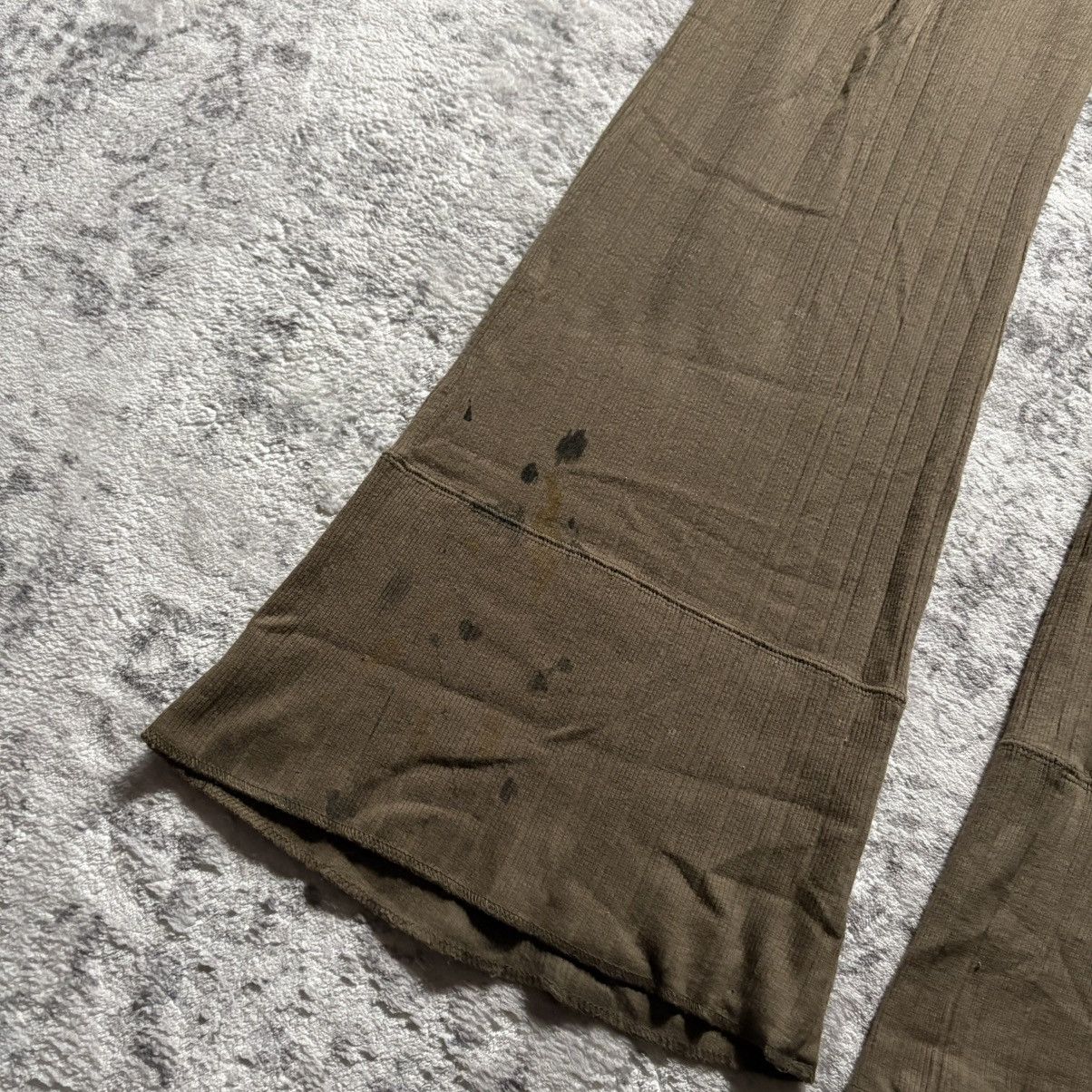 Share Spirit Homme Share Spirit Homme Ribbed Cotton Military Flared Sweatpants Size US 36 / EU 52 - 3 Thumbnail