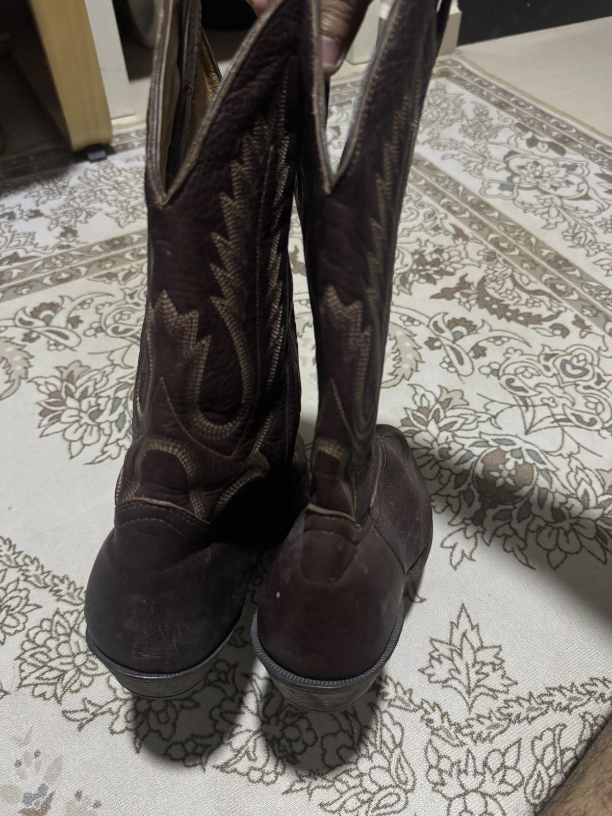 Vintage Vtg Boulet Canada Leather Western Gerico Boots Size US 11.5 / EU 44-45 - 5 Thumbnail