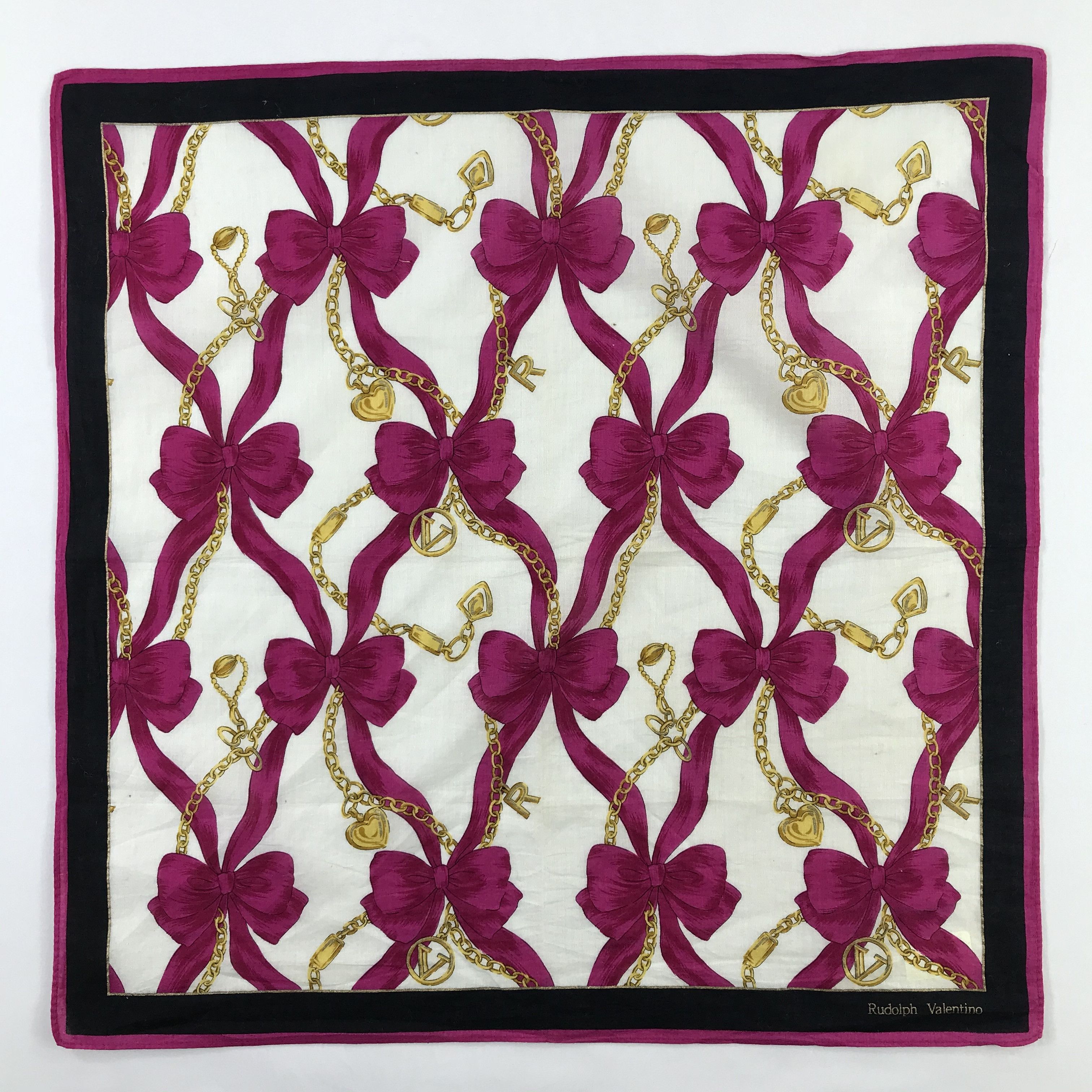 Japanese Brand × Vintage Rudolph Valentino Handkerchief / Neckerchief / Bandana Size ONE SIZE - 3 Thumbnail