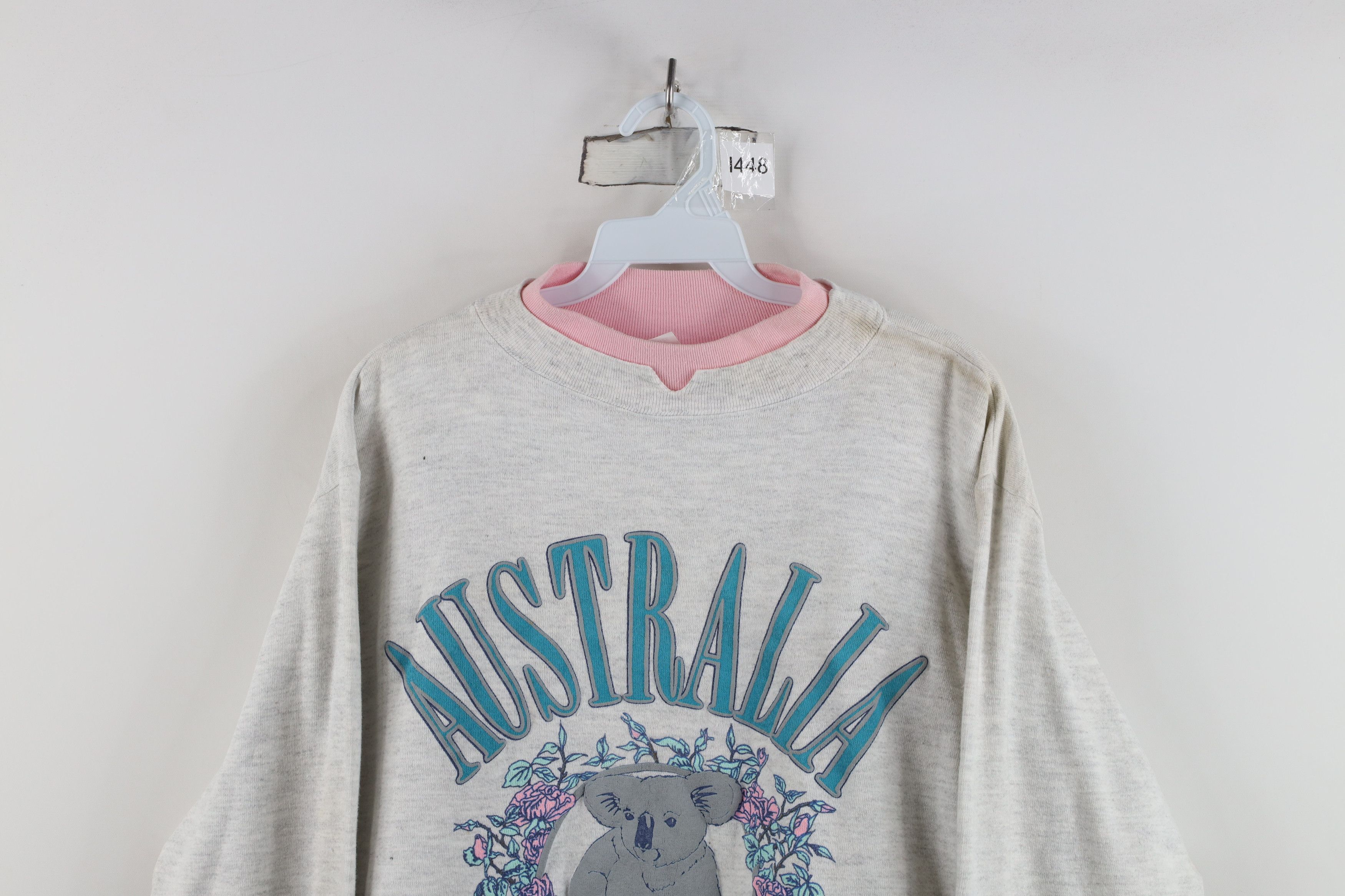 Vintage Vintage 90s Cropped Koala Bear Australia Sweatshirt USA Size ONE SIZE - 2 Thumbnail