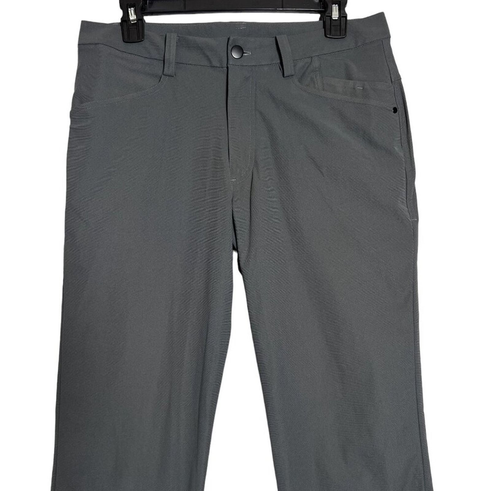 Lululemon Lululemon Commission Pant Dark Gray ABC Stretch 32x34 Size US 32 / EU 48 - 7 Thumbnail