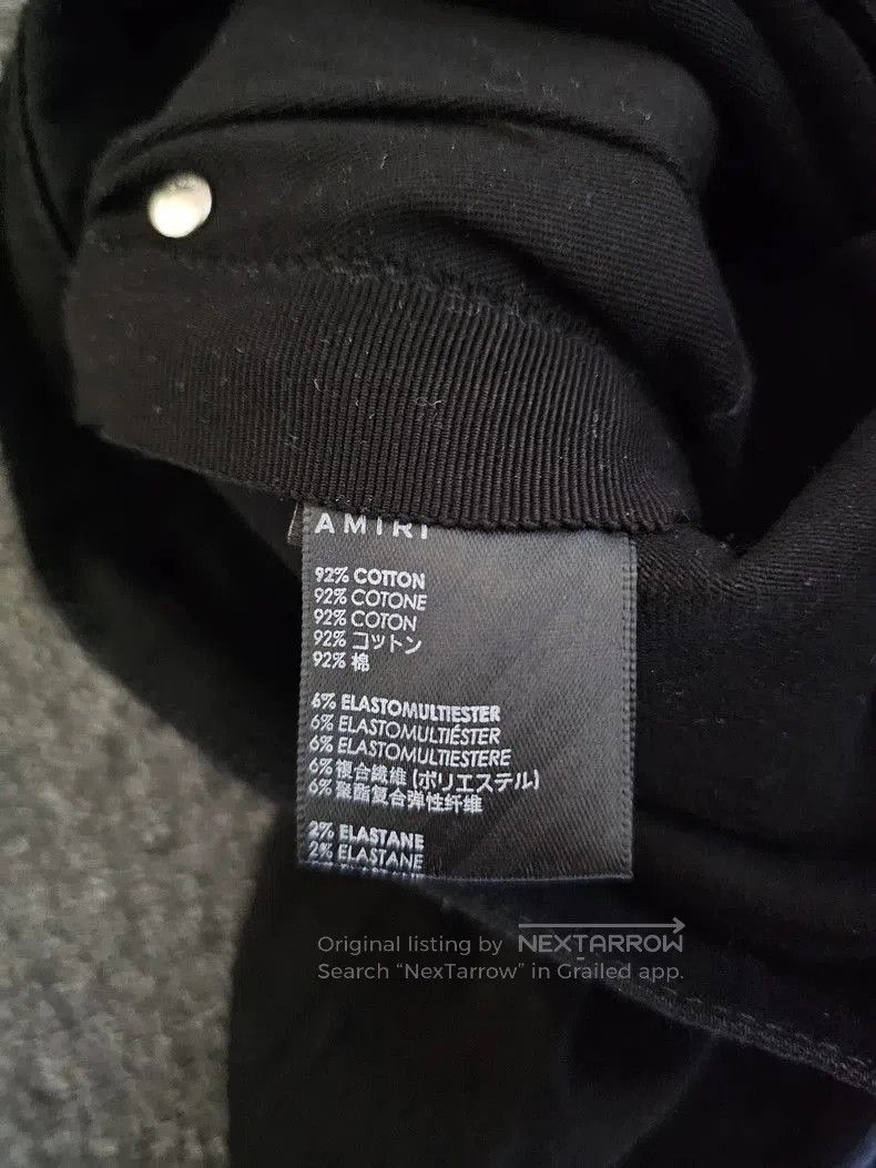 Amiri Amiri MX1 Distressed Black Jeans. Size US 33 - 6 Thumbnail