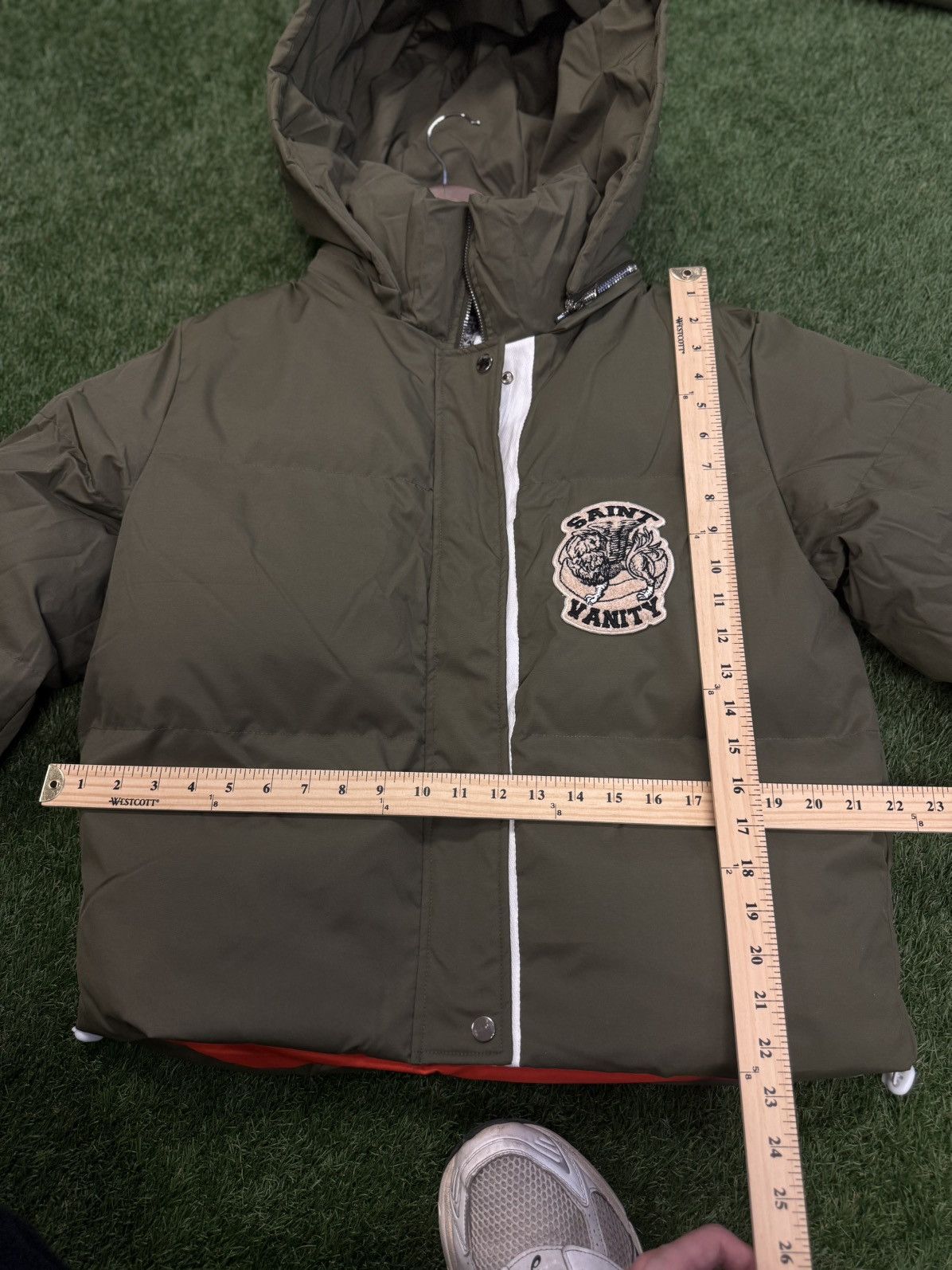 Saint Vanity Saint Vanity Green Puffer Jacket (Exlusive) Size M Size US M / EU 48-50 / 2 - 12 Thumbnail