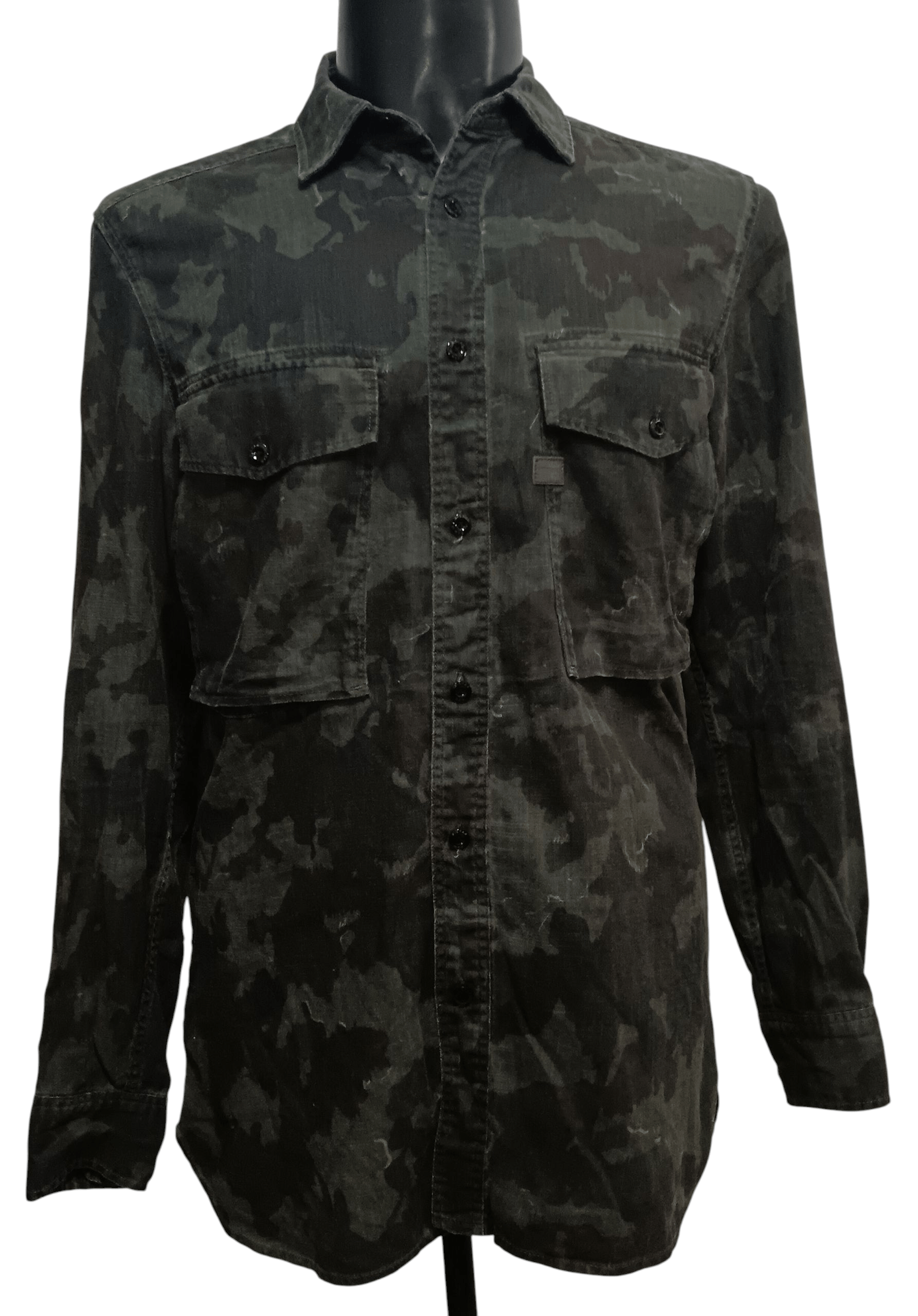 G-Star G STAR RAW CAMOUFLAGE MILITARY DESIGN BUTTON UP DENIM Size US M / EU 48-50 / 2 - 1 Thumbnail