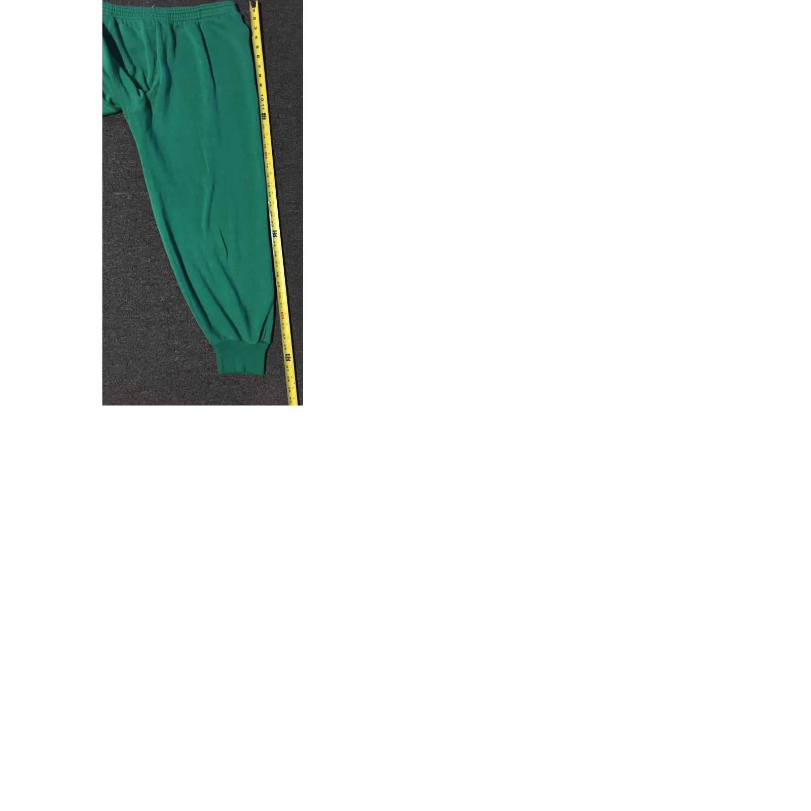 Tultex Tultex Sweatpants XL Green USA Teen Distressed 80s 90s Grunge Punk Activewear Pants Mens Size US 36 / EU 52 - 9 Thumbnail