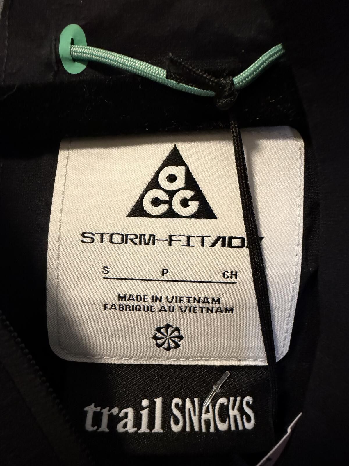 Nike ACG Nike ACG Storm-Fit 100 Black Windbreaker Jacket Small Size US S / EU 44-46 / 1 - 3 Thumbnail