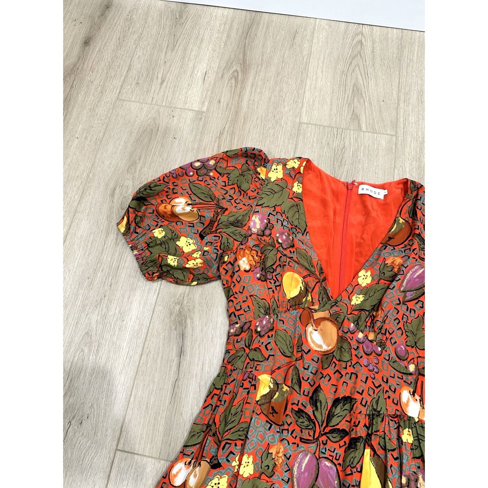 RHODE Rhode Gwenyth Dress Size 4 Highland Orchard Bramble Berry Womens Size S / US 4 / IT 40 - 4 Thumbnail