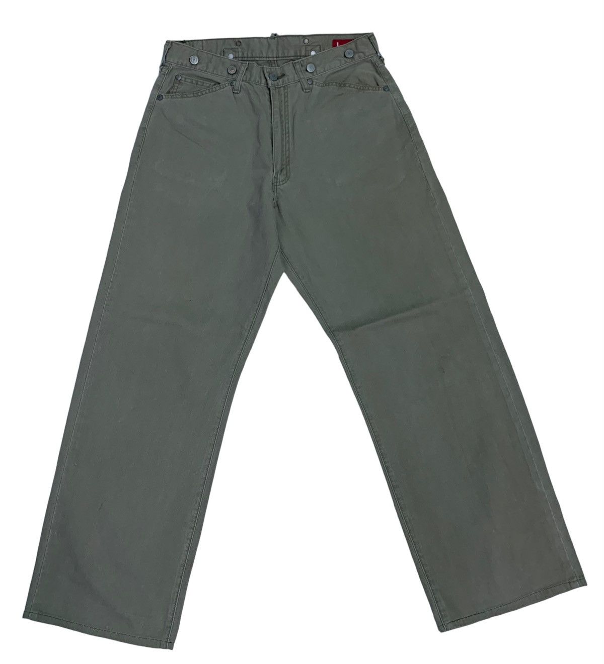 Levi's × Levi's Vintage Clothing 🔥Rare Vintage Levis SilverTab Loose Buckle Back Pants Size US 30 / EU 46 - 10 Thumbnail