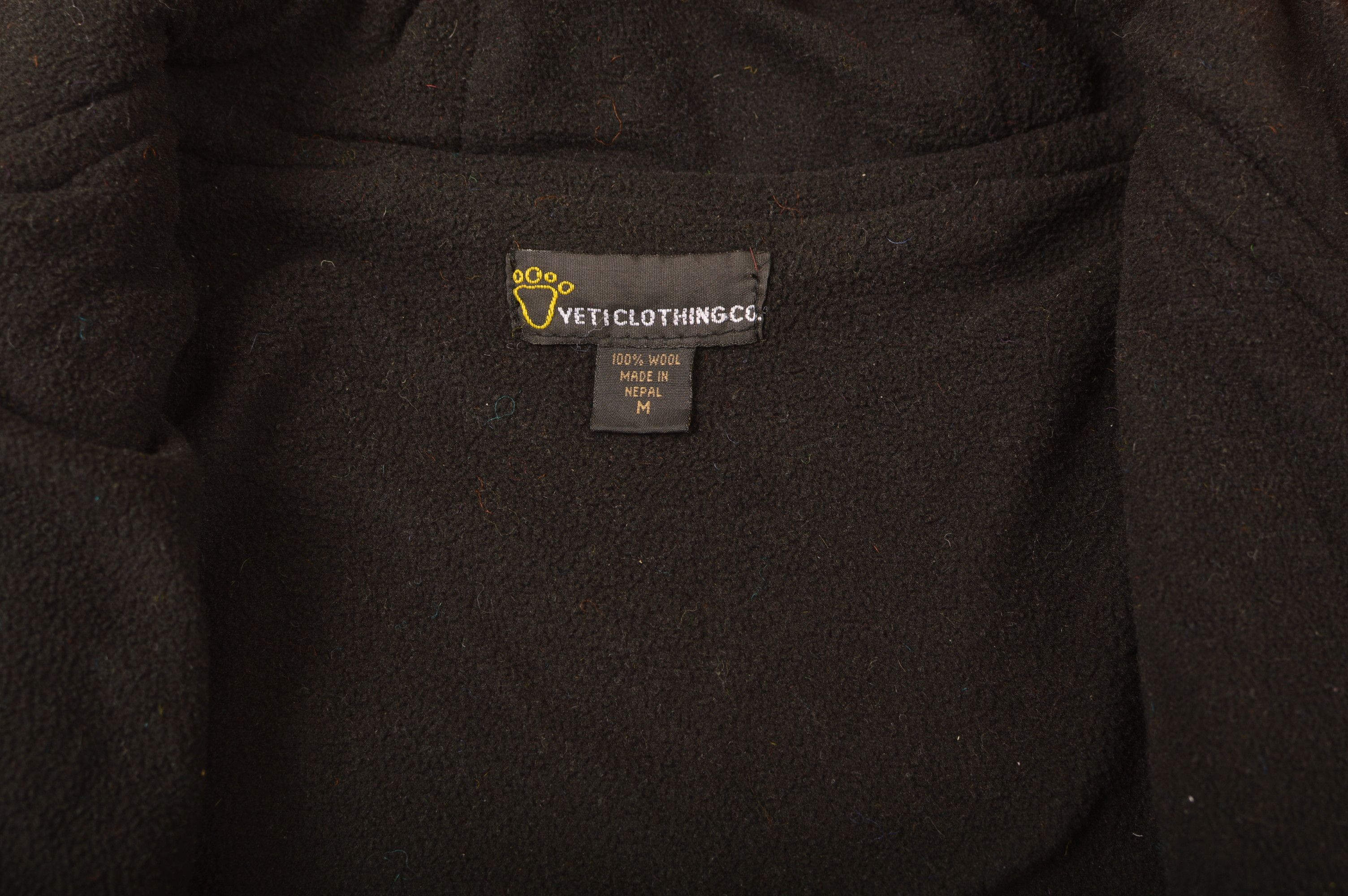 Vintage Yeti Clothing Full-Zip Wool Hoodie Sweater Size US M / EU 48-50 / 2 - 6 Thumbnail
