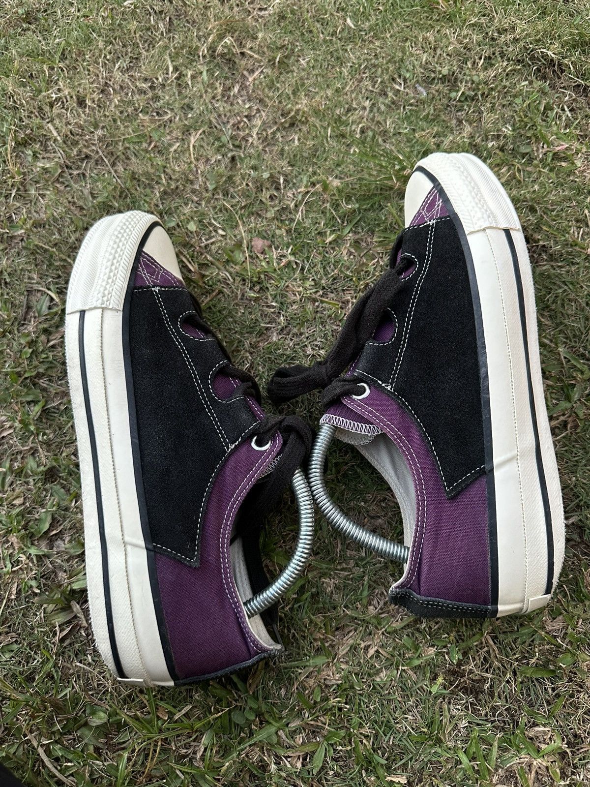 Needles Needles By Nepenthes Asymmetric Ghillie Low Top Sneakers Size US 8 / EU 41 - 10 Thumbnail