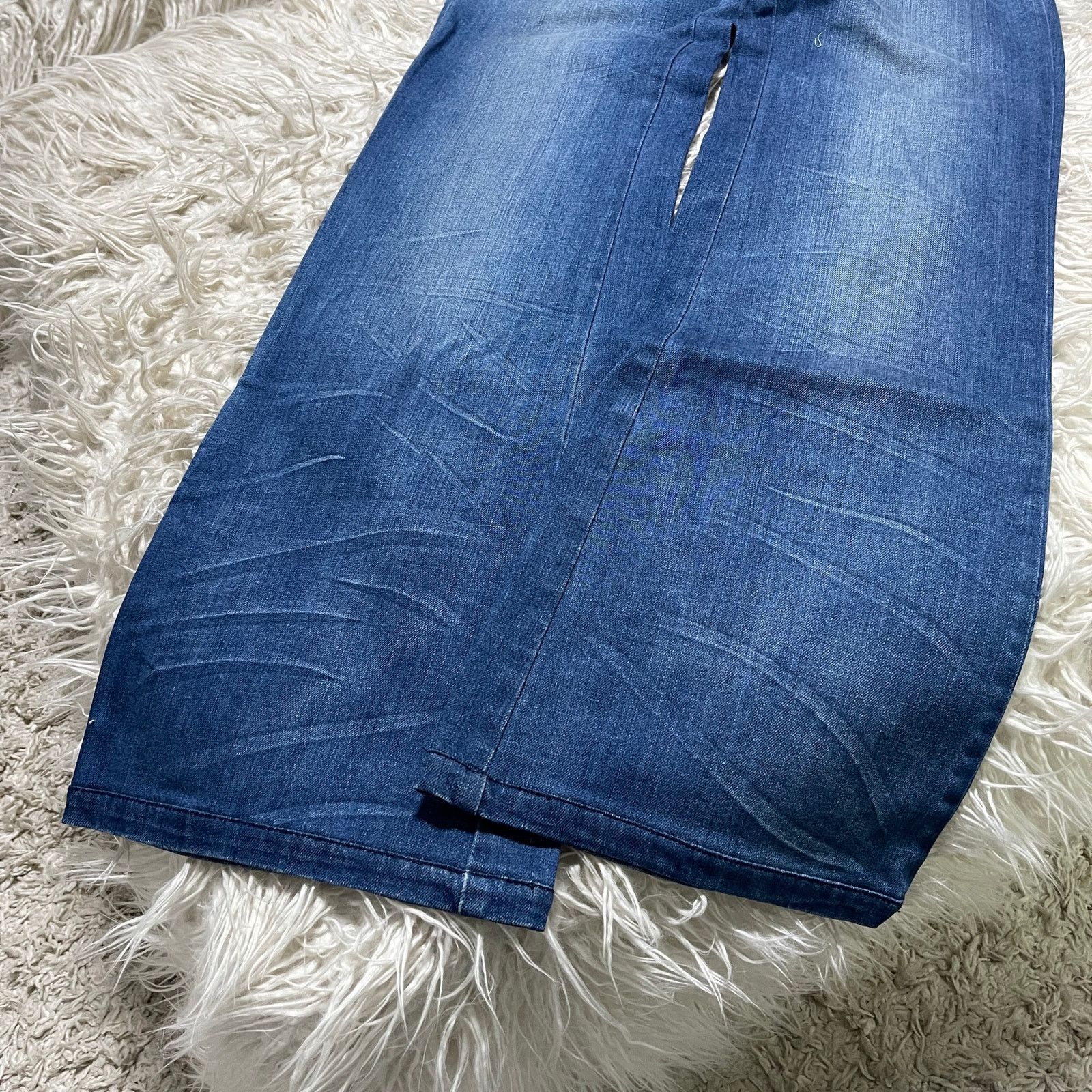Hysteric Glamour × Japanese Brand × Vintage Vintage Japanese Brand Faded Low-rise Bootcut Denim Jeans Size US 30 / EU 46 - 15 Thumbnail
