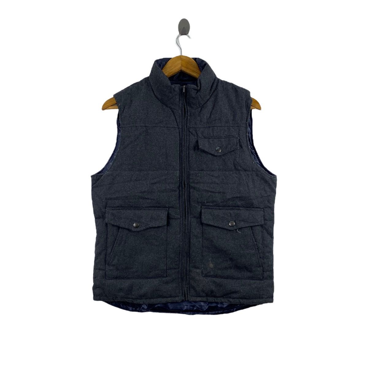 Japanese Brand CHRISTIAN ORANI Japanese Brand Reversible Puffer Vest Size US M / EU 48-50 / 2 - 1 Thumbnail