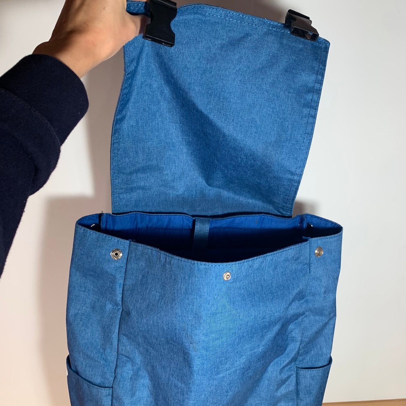 Other Anello High Density Mokucho Polyester in Blue Backpack Size ONE SIZE - 4 Thumbnail