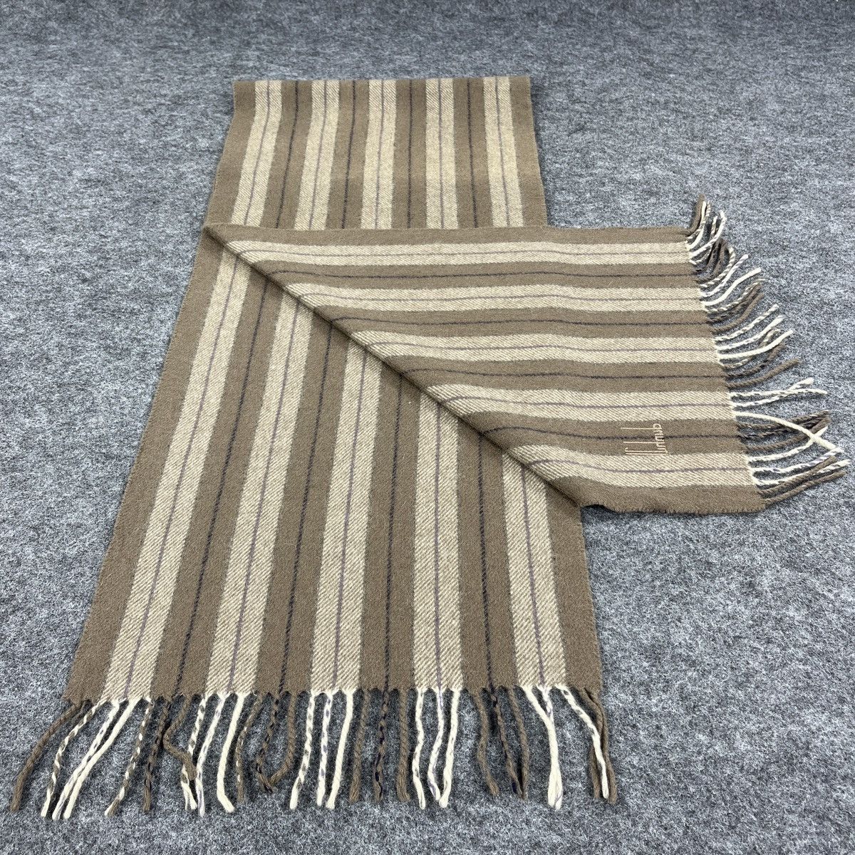 Alfred Dunhill × Vintage Vintage Dunhill Scarf / Muffler / Neckwear T997 Size ONE SIZE - 2 Thumbnail