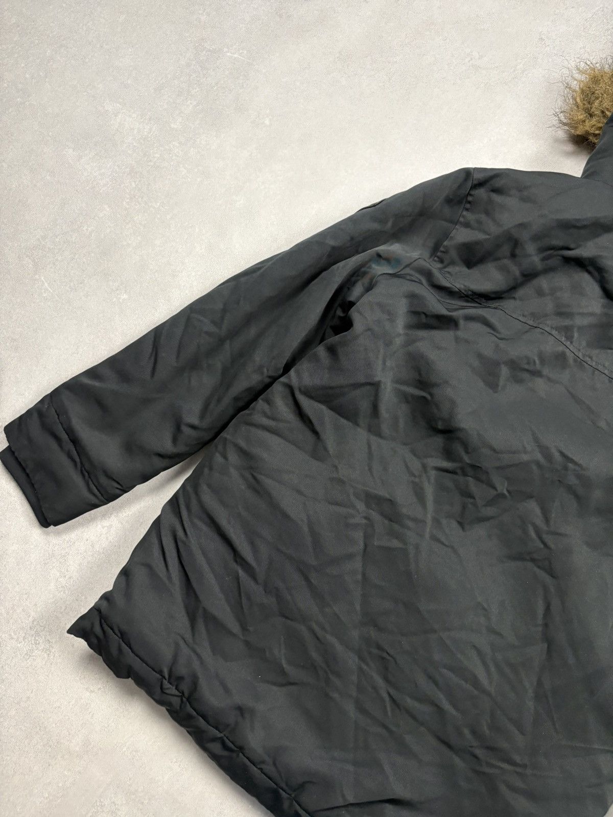 Hollister Hollister Black Faux Fur Lined Parka Jacket XS Y2K Size XS / US 0-2 / IT 36-38 - 24 Thumbnail