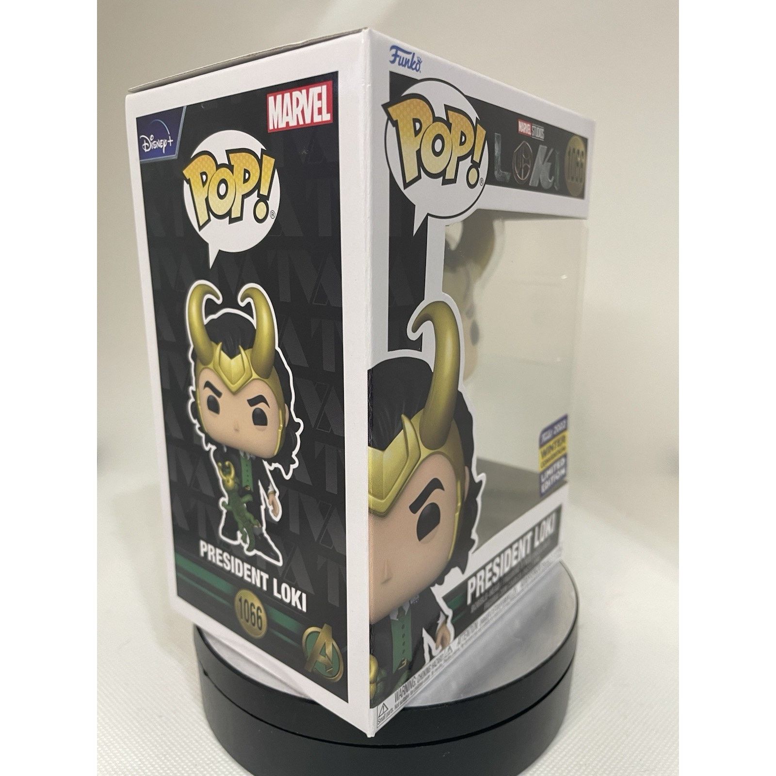 Marvel Comics Funko Pop! President Loki (Winter Convention) - 1066 Size ONE SIZE - 9 Thumbnail