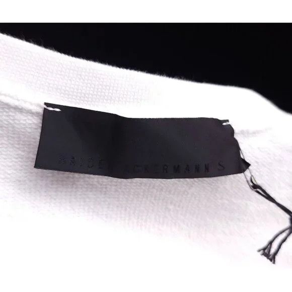 Haider Ackermann Haider Ackerman Perth Sweatshirt Size S Womens White $650 Size S / US 4 / IT 40 - 10 Thumbnail