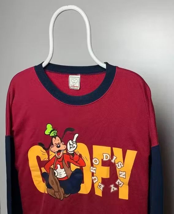 Anime Disney sweatshirt goofy Disney vintage size XXL burgundy Size US XXL / EU 58 / 5 - 3 Thumbnail