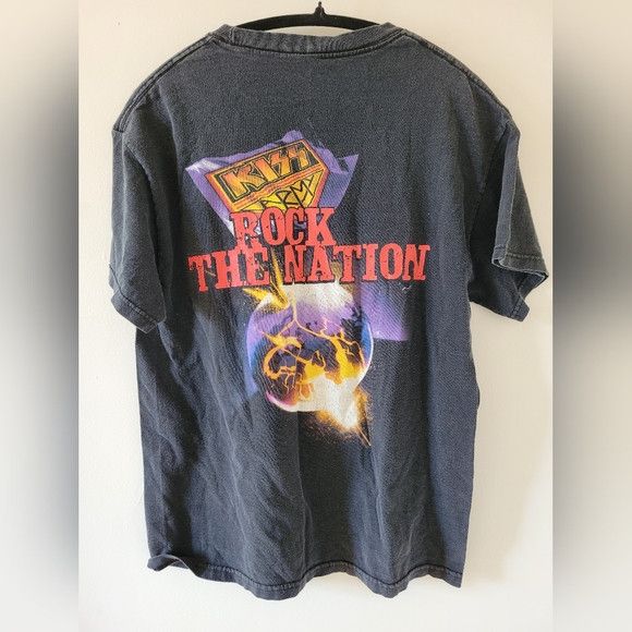 KISS Kiss Rock the nation vintage tshirt - M Size US M / EU 48-50 / 2 - 4 Thumbnail