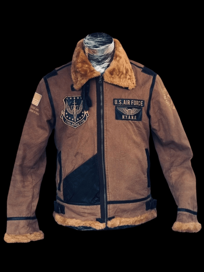 Vintage Avirex Flight Jacket with Patches
