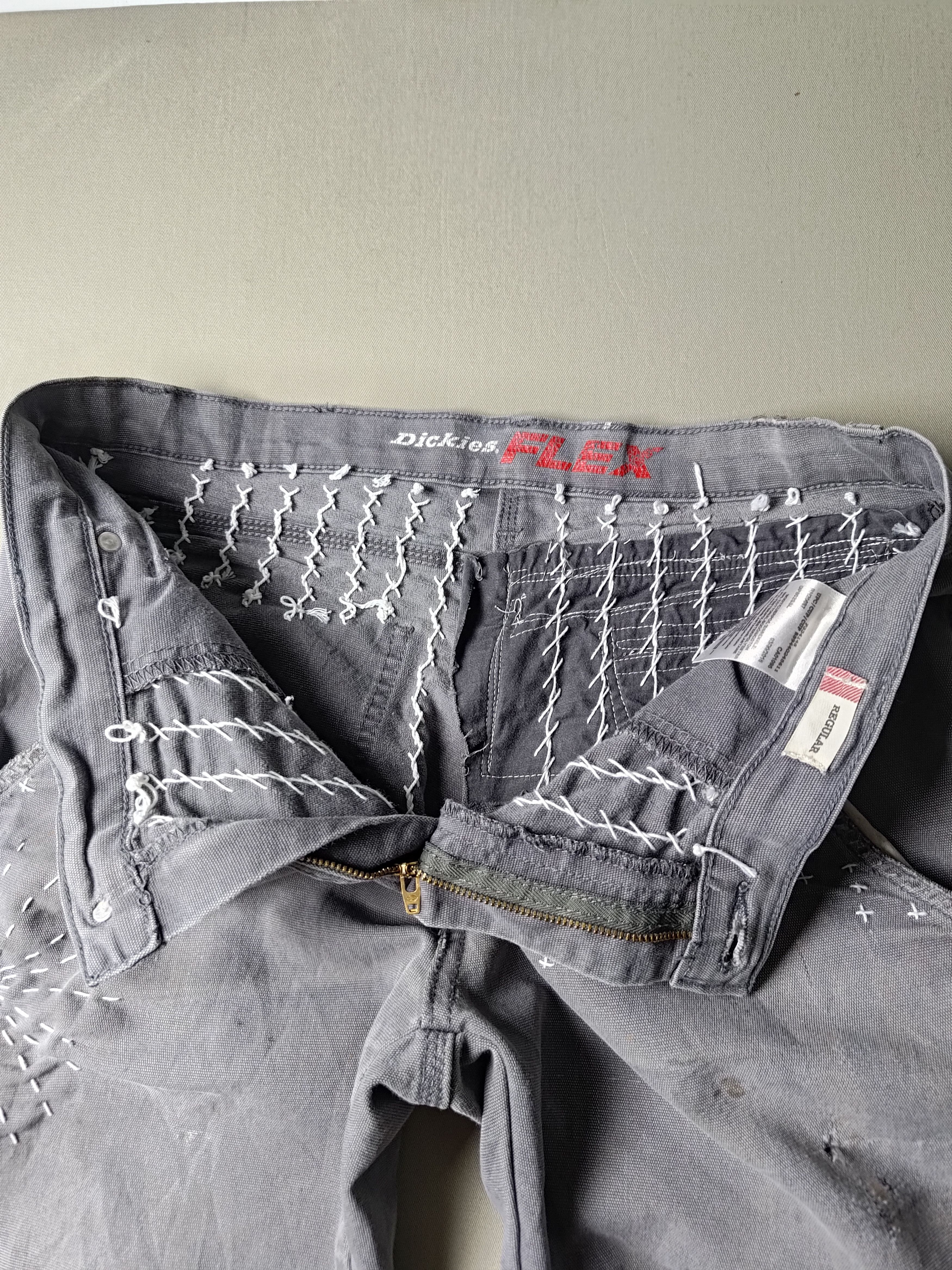 Dickies Sold Out - Dickies Carpenter - Boro Patchwork Size US 34 / EU 50 - 8 Thumbnail