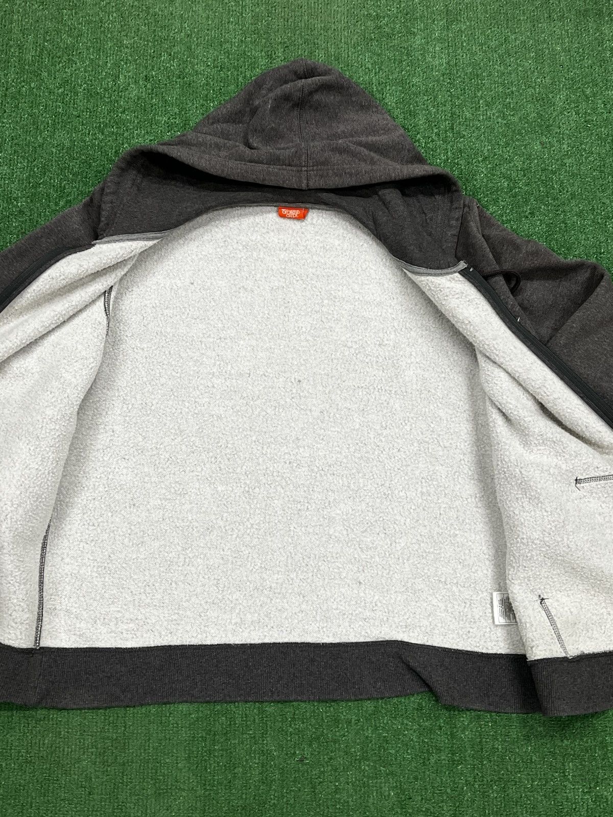 Nike Vintage Y2K Nike Swoosh Zip Up Hoodie Size US XL / EU 56 / 4 - 4 Thumbnail