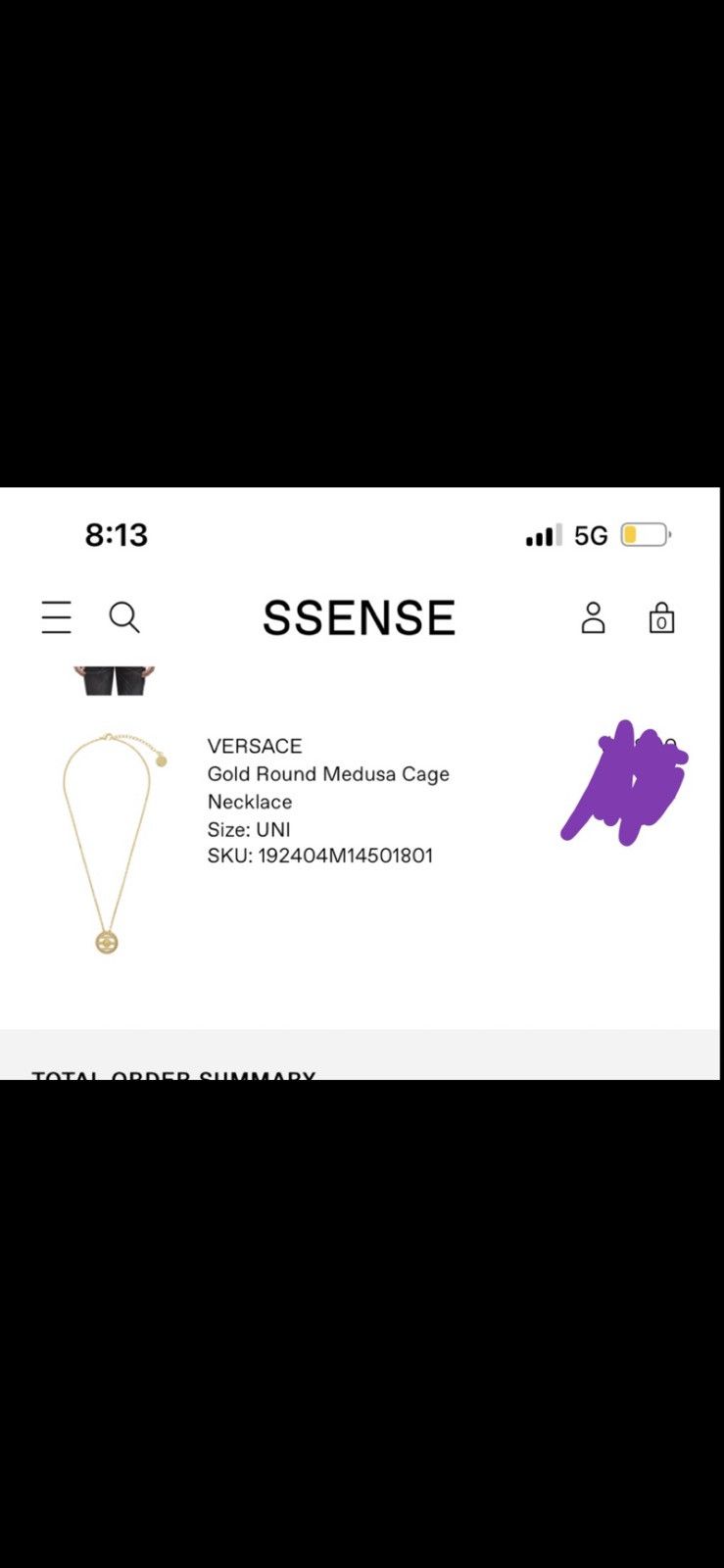 Versace Versace Gold Medusa Necklace Size ONE SIZE - 8 Thumbnail