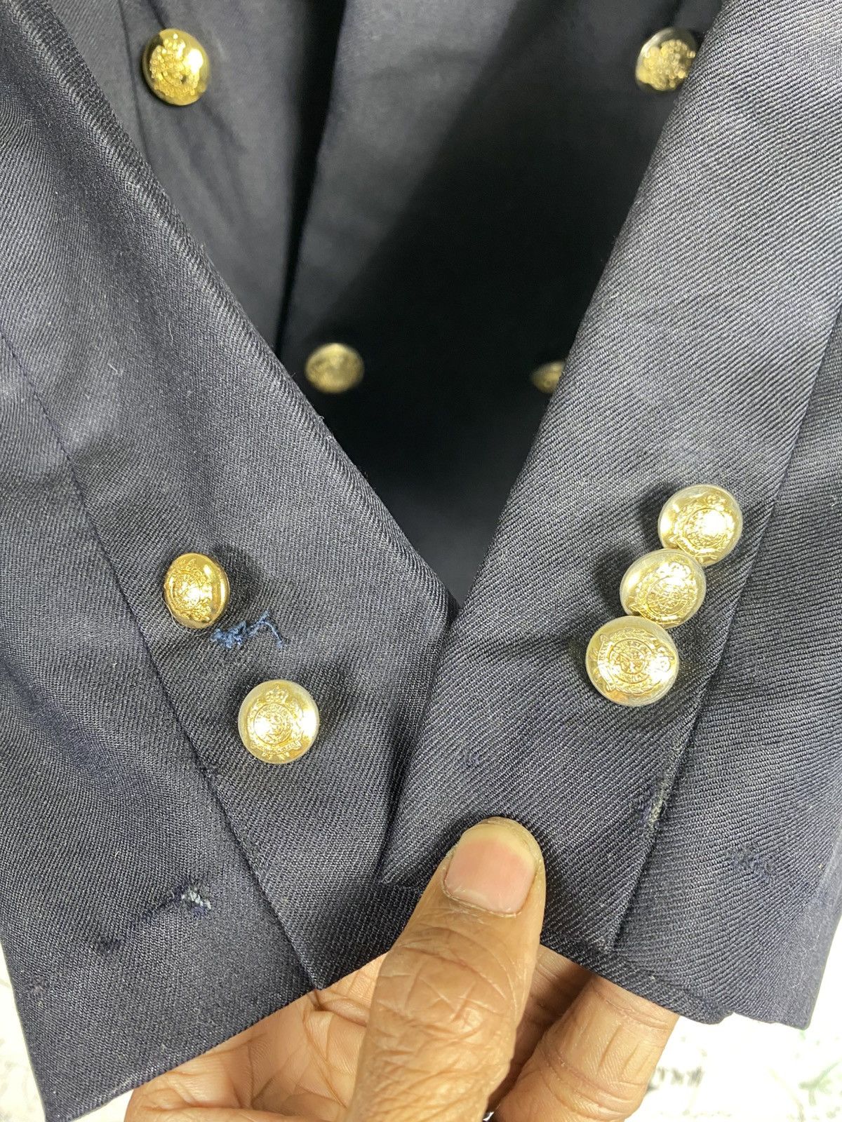 Ralph Lauren Vintage 90s Ralph Lauren Double Breasted Blazer Size S / US 4 / IT 40 - 17 Thumbnail
