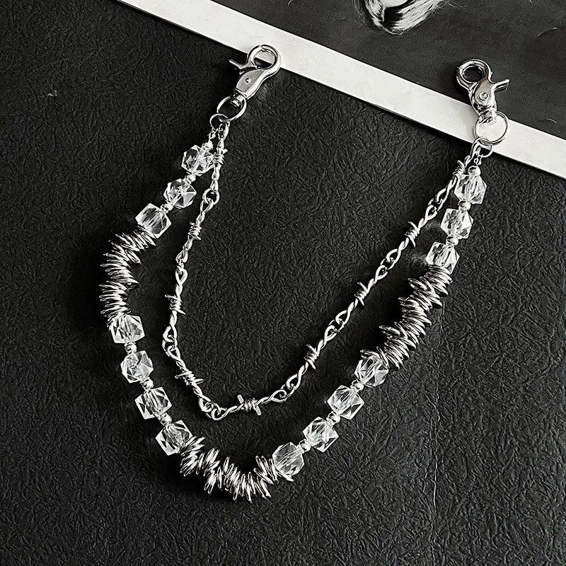 Jewelry Fashion Waist Pants Chain Wallet Keychain Waist Size ONE SIZE - 1 Thumbnail