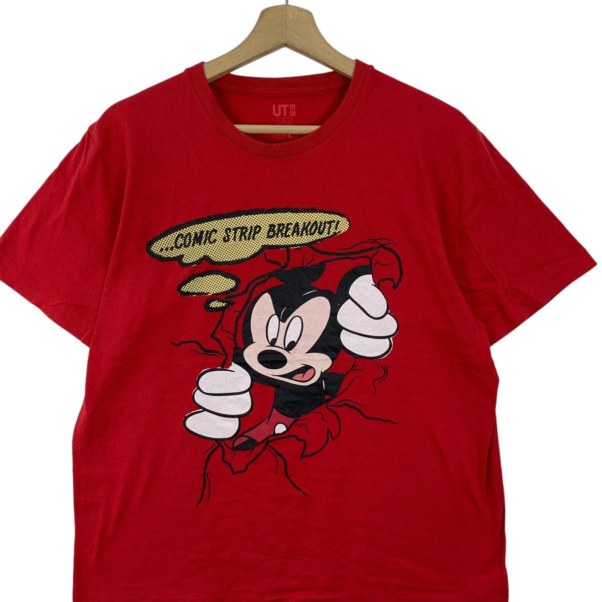 Uniqlo UNIQLO x MICKEY MOUSE x Roy Lichtenstein Comic Strip Tee Size L / US 10 / IT 46 - 3 Thumbnail