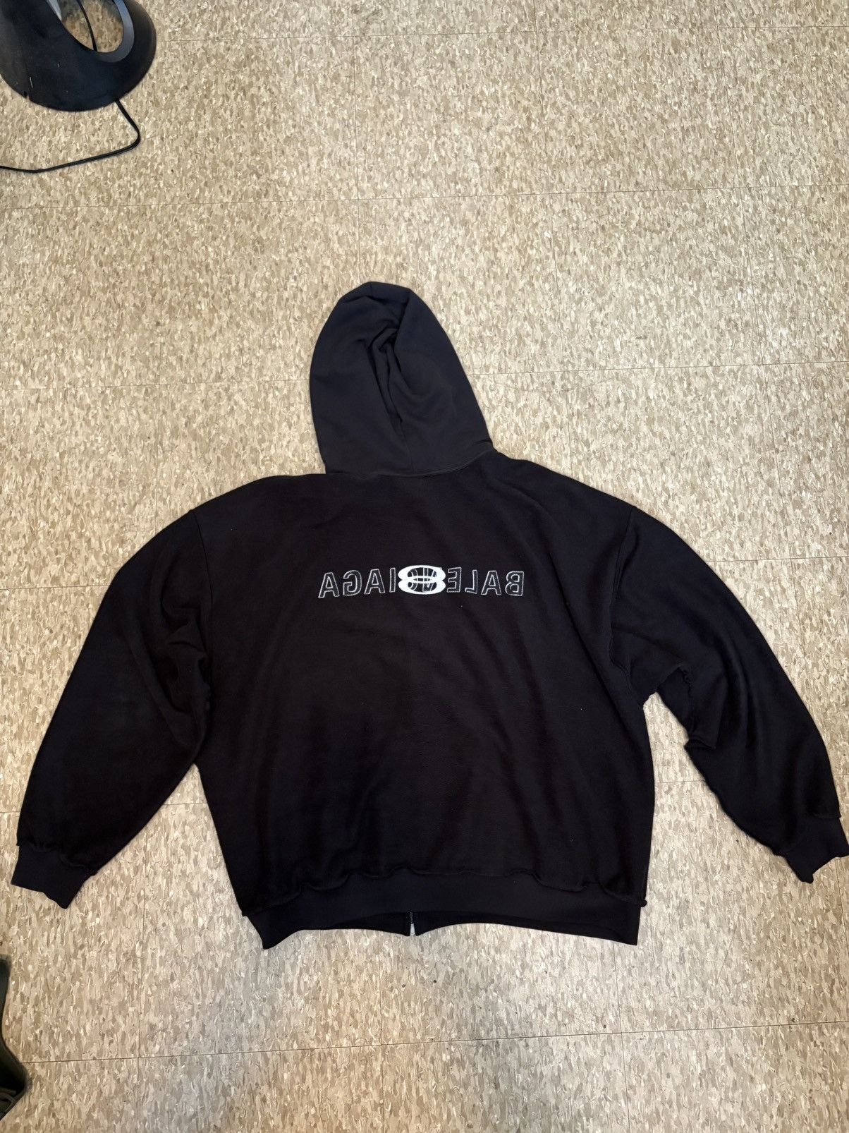 Balenciaga Balenciaga Inside Out Double Zip Up Hoodie Size US M / EU 48-50 / 2 - 1 Thumbnail