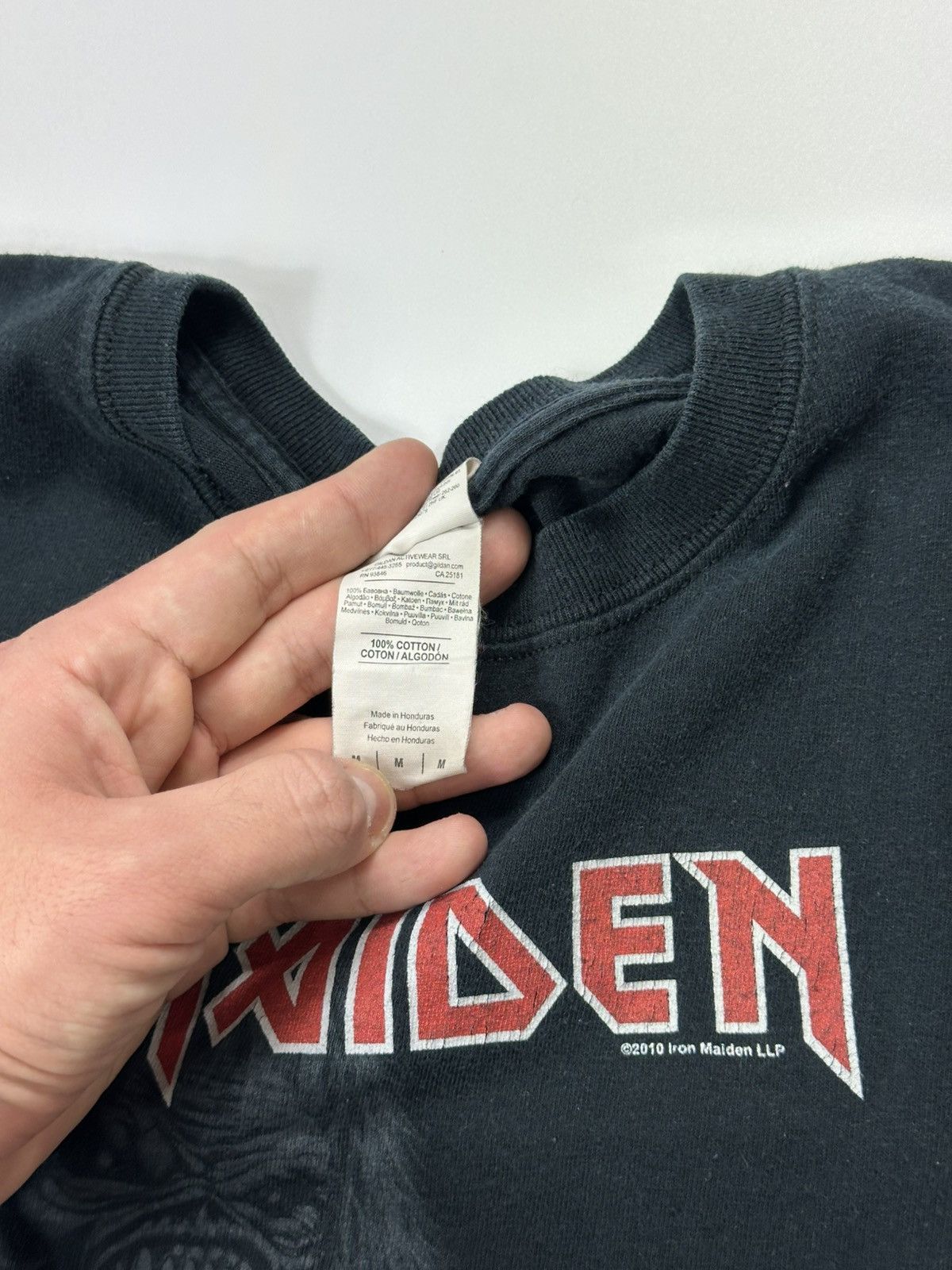 Iron Maiden Iron Maiden 2010 Graphic Print T-shirt Men's Size US M / EU 48-50 / 2 - 8 Thumbnail
