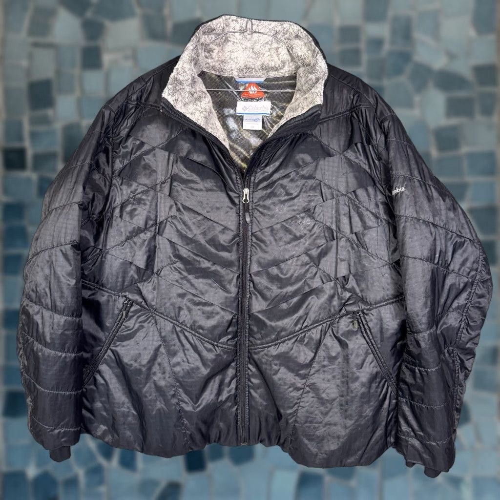 Vintage Columbia Jacket Womens 3X Omni-Heat Interchange Kaleidoscope II Quilted Puffer Size XXL / US 16-18 / IT 52-54 - 1 Thumbnail