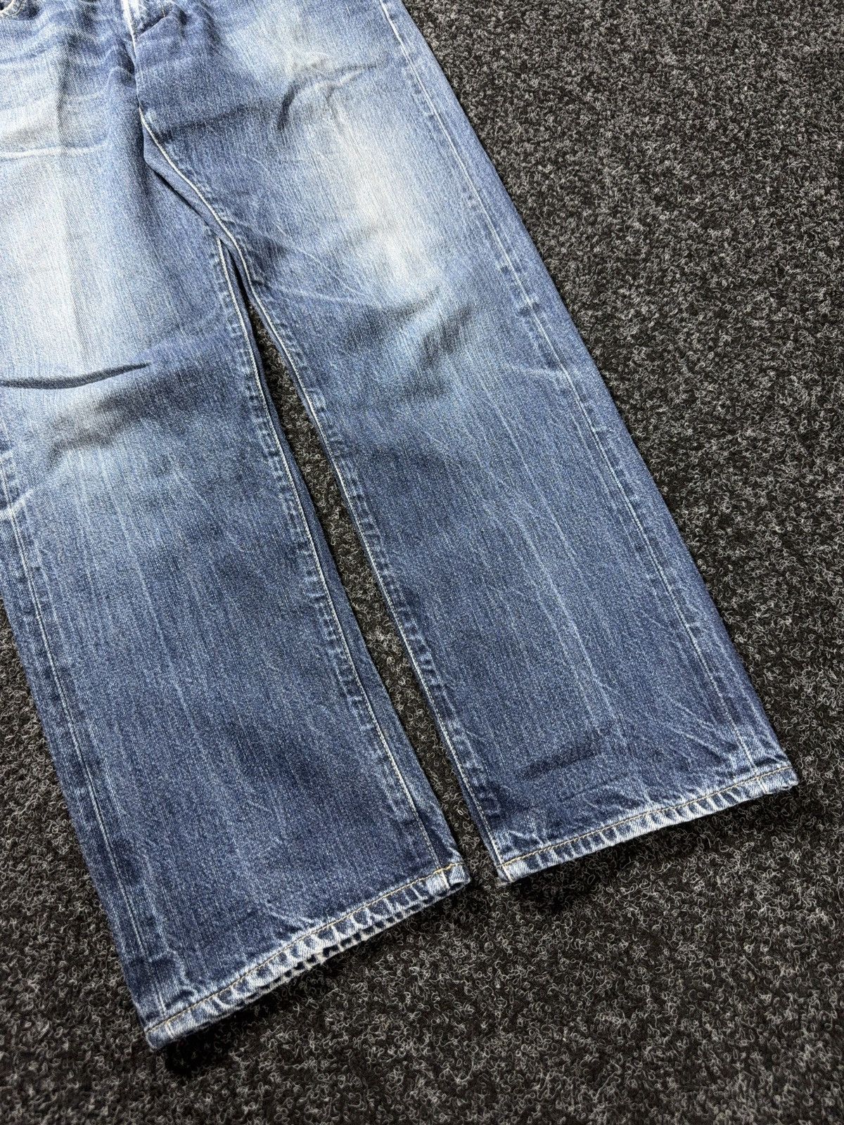 Uniqlo Vintage 00s Uniqlo Selvedge Straight Denim Jeans Japanese Size US 34 / EU 50 - 4 Thumbnail