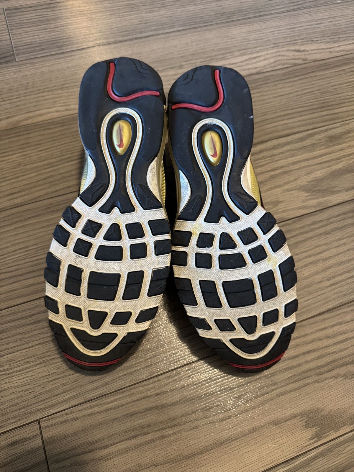 Nike Nike Air Max 97 OG Gold 2018 Size US 12 / EU 45 - 6 Thumbnail