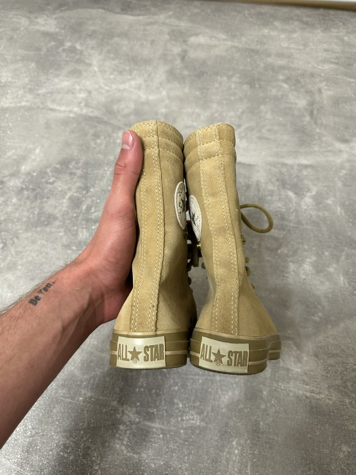 Converse Boxer high boots Converse moto biker leather shoes core Size US 6.5 / IT 36.5 - 5 Thumbnail
